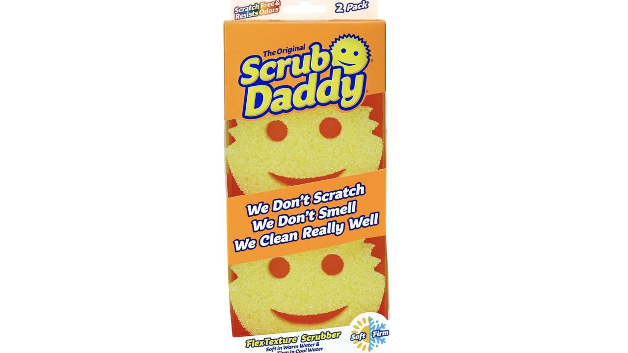Get your own style now Cleaning fanatics go wild as cult Scrub Daddy  product is FINALLY launched in the UK after going viral, scrub daddy duster  sponge 