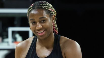 Getty Images - LAS VEGAS, NEVADA - MAY 25: Aliyah Boston #7 of the Indiana Fever warms up before a game against the Las Vegas Aces in the first quarter of their game at Michelob ULTRA Arena on May 25, 2024 in Las Vegas, Nevada. The Aces defeated the Fever 99-80. NOTE TO USER: User expressly acknowledges and agrees that, by downloading and or using this photograph, User is consenting to the terms and conditions of the Getty Images License Agreement. (Photo by Ethan Miller/Getty Images)