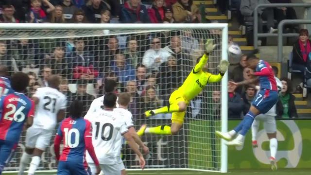 Olise heads in Palace's opener against West Ham