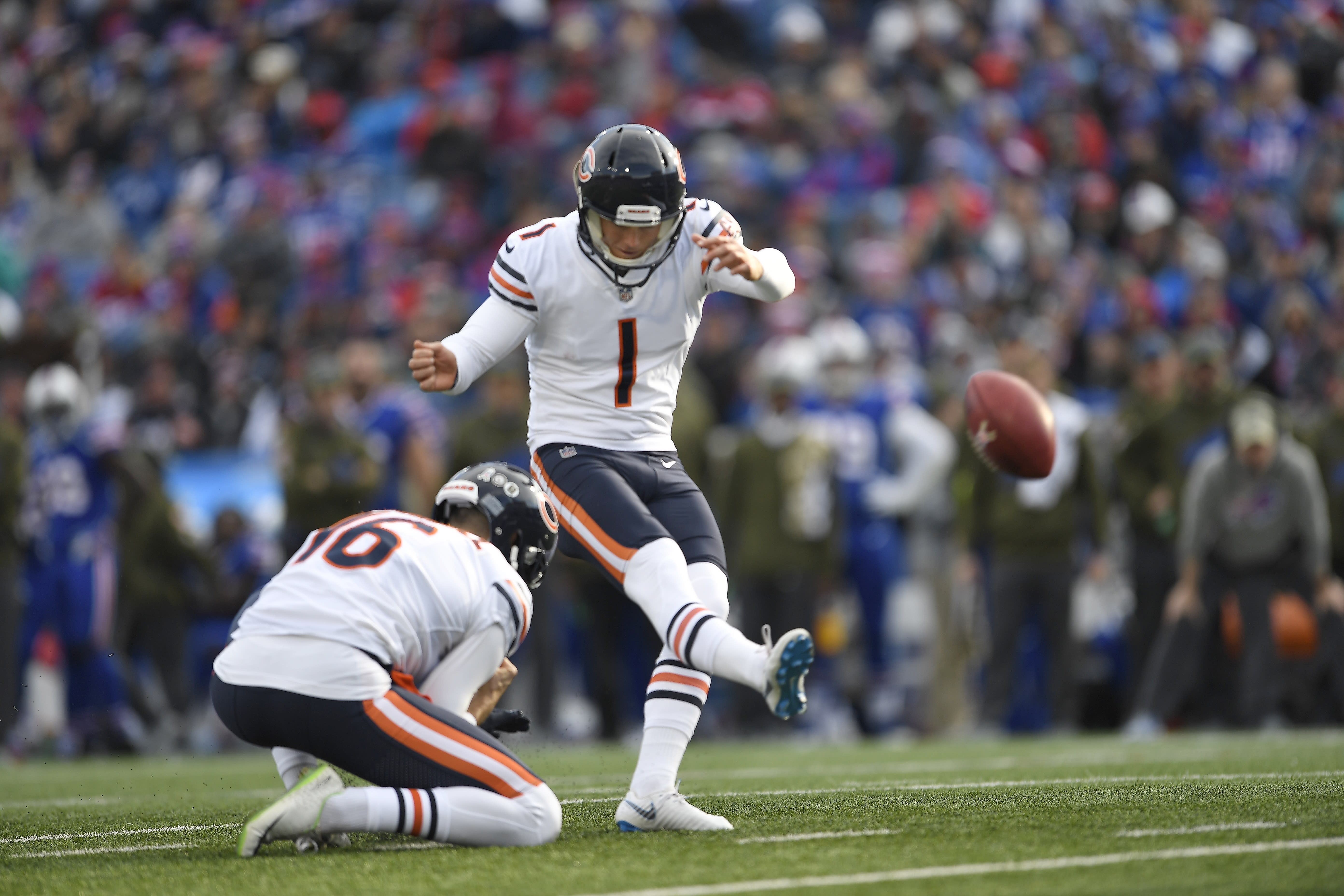 Bears Kicker Hits The Upright Four Times In One Game