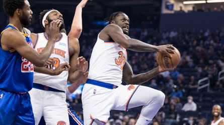 Knicks takeaways from Thursday's 116-114 win over Warriors, including another resurgent effort from Julius Randle thumbnail