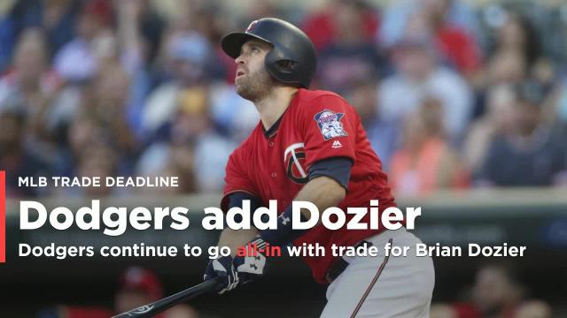 Dodgers trade for Twins 2B Brian Dozier