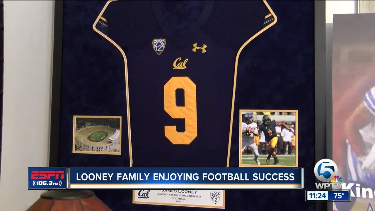 Looney family enjoying football success