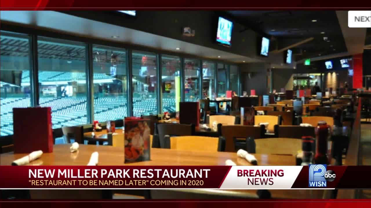 New restaurant coming to Miller Park