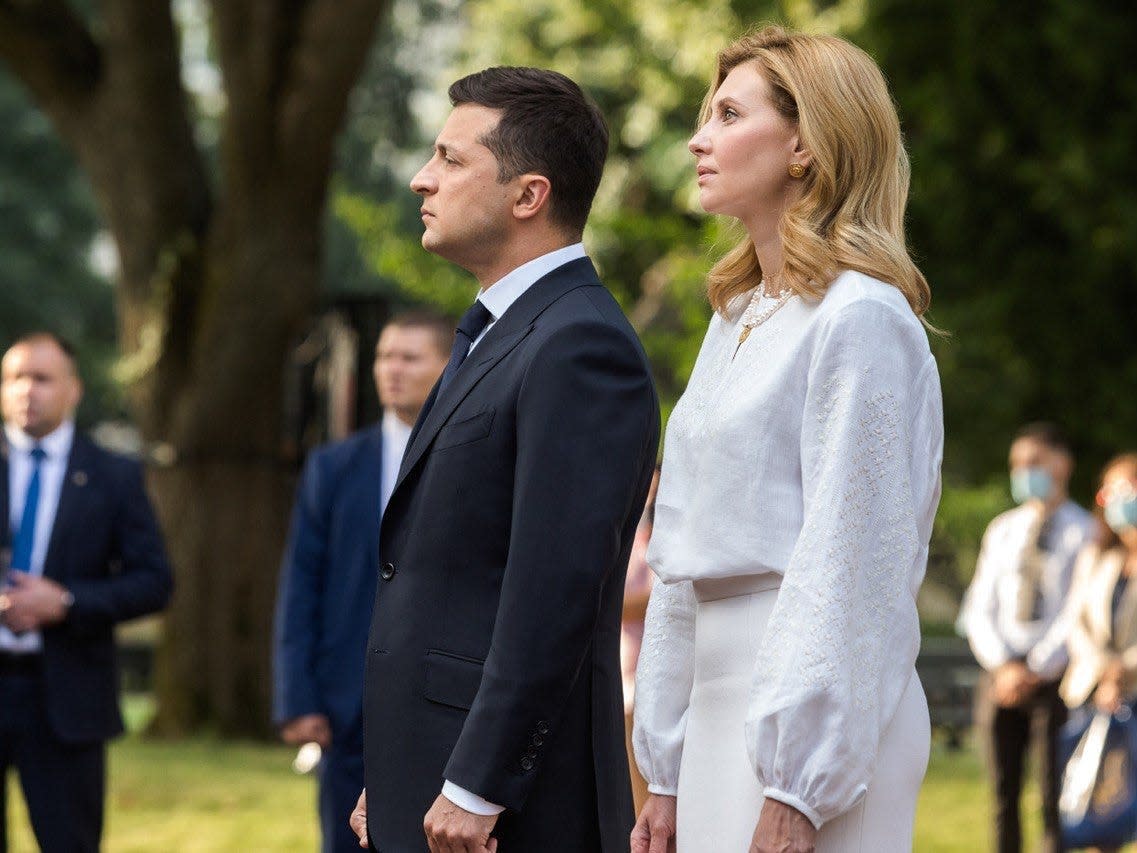 Ukraine's first lady says her relationship with Zelenskyy is 'on pause' as they ..