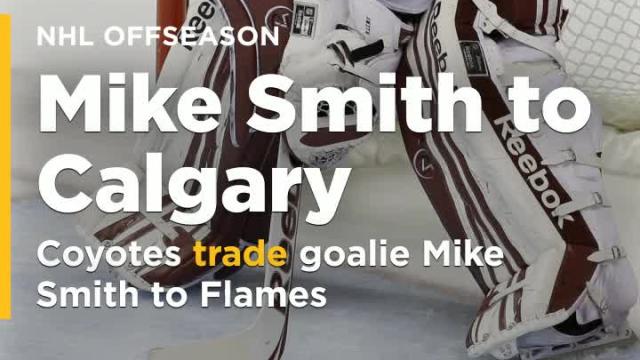 Coyotes trade goalie Mike Smith to Flames