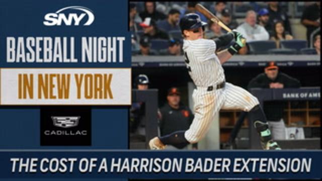 How much would it cost Yankees to sign Harrison Bader to contract