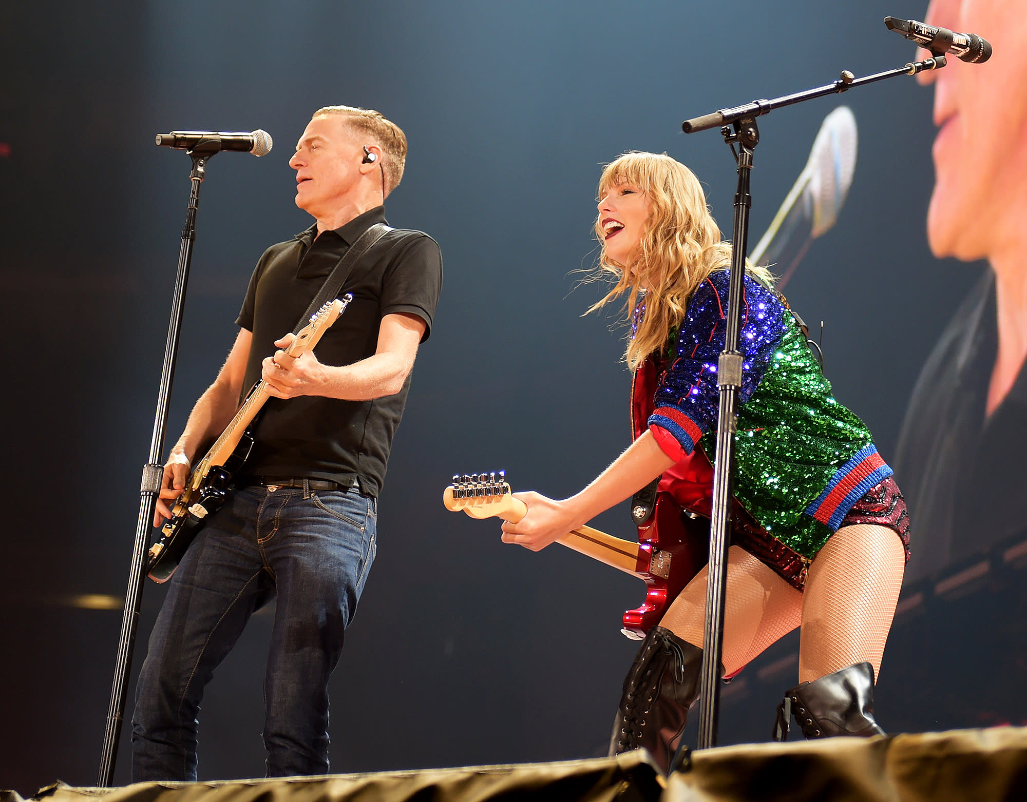 Taylor Swift and Bryan Adams Perform a Surprise 'Summer of '69' Duet