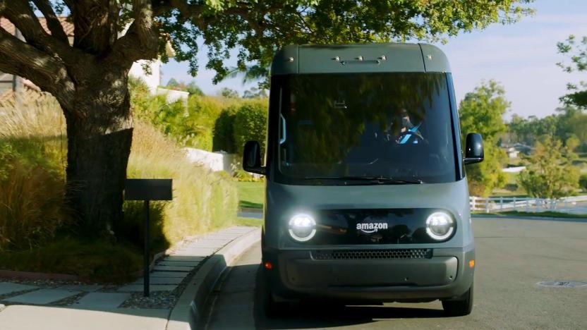 Amazon's Rivian electric vehicles start making deliveries in LA