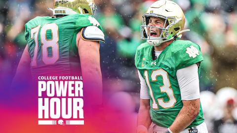 Riley Leonard leads No. 16 Notre Dame to a key win over No. 15 Louisville | College Football Power Hour