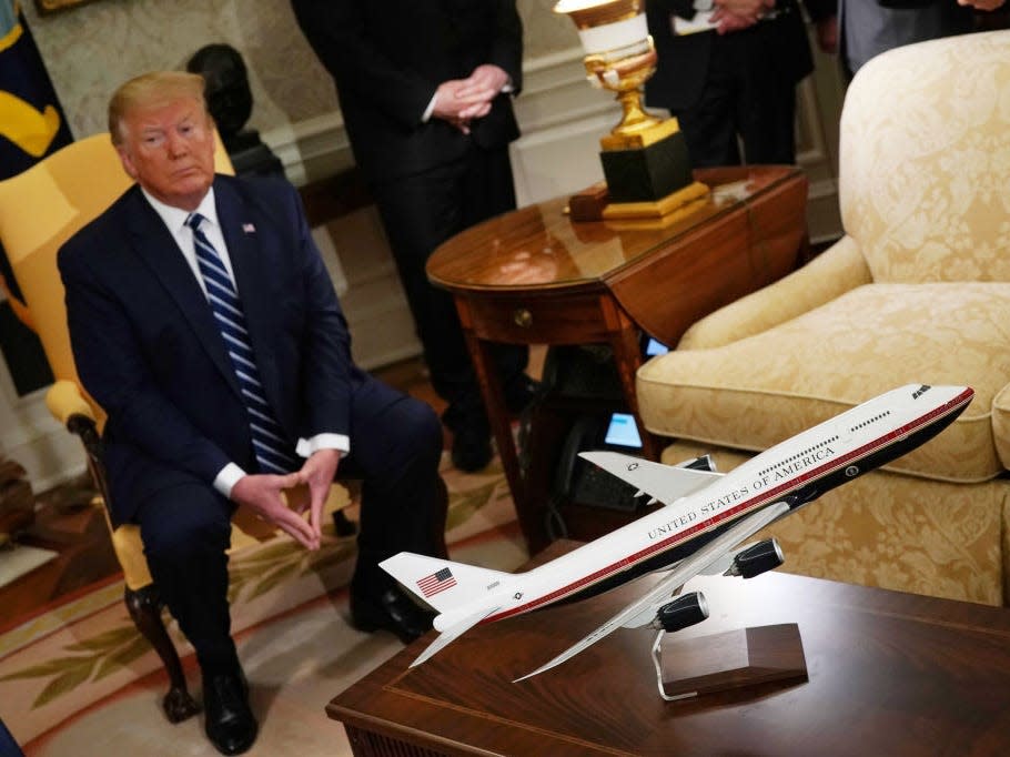 The new paint job Trump demanded for Air Force One could overheat the plane beca..