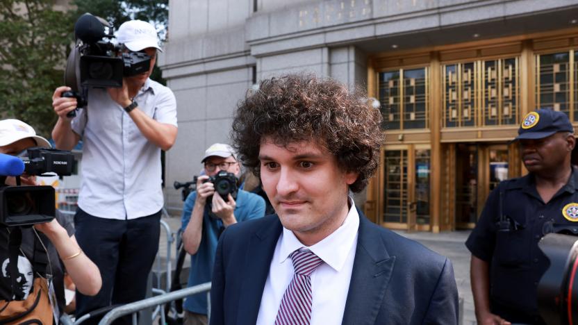 Indicted FTX founder Sam Bankman-Fried leaves the United States Courthouse in New York City, U.S., July 26, 2023. REUTERS/Amr Alfiky