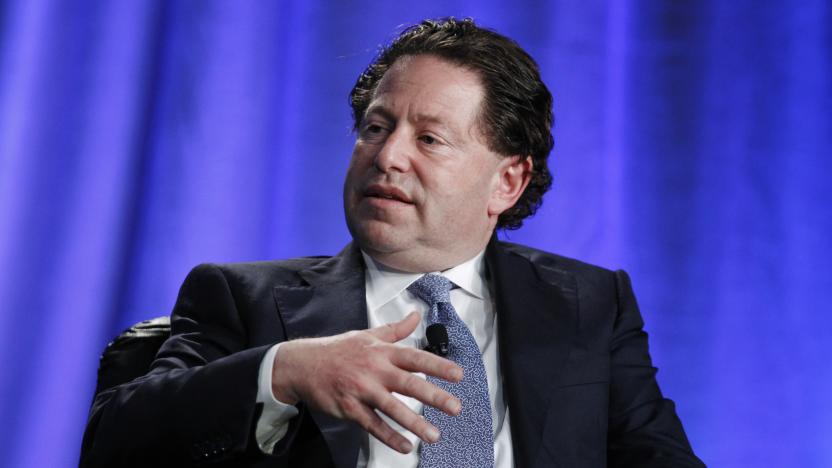 Robert Kotick, President and CEO of Activision Blizzard, takes part in a panel discussion titled "The Entertainment Industry: A Billion Ideas in Search of an Audience" at the Milken Institute Global Conference in Beverly Hills, California May 2, 2012. REUTERS/Danny Moloshok (UNITED STATES - Tags: BUSINESS)