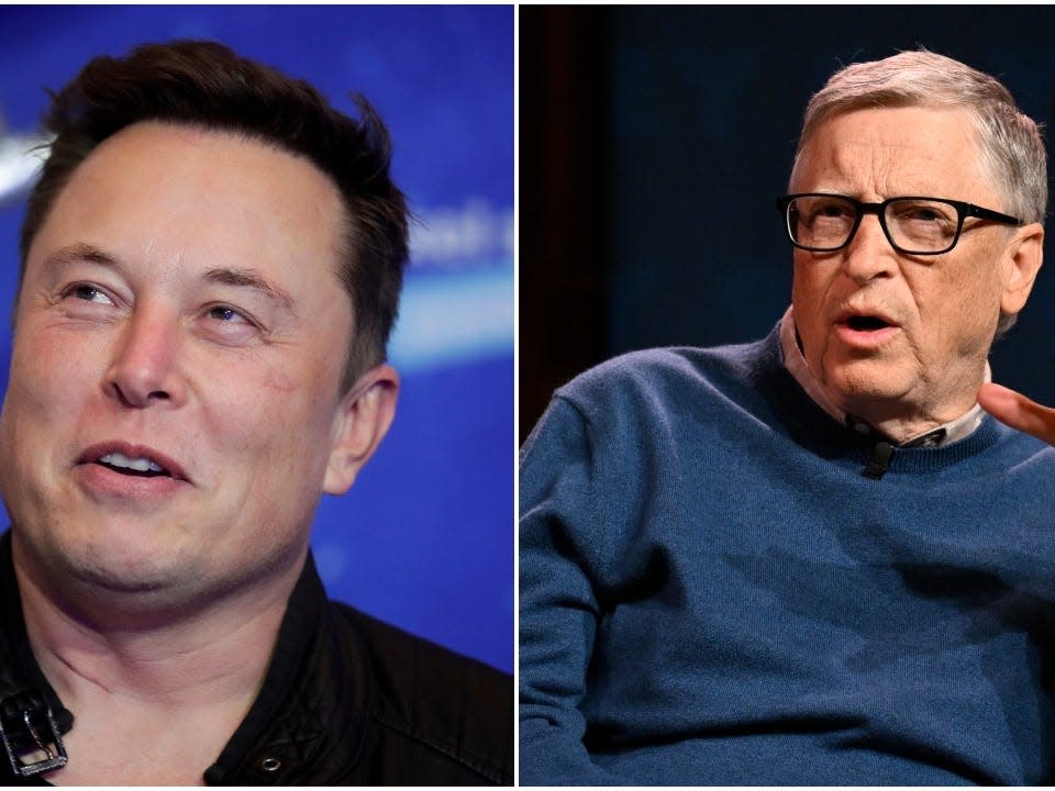 Elon Musk said Bill Gates has a multi-billion dollar bet against Tesla and calls..