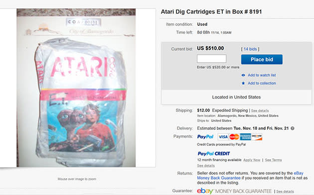 et atari game ebay