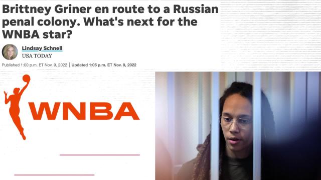 Why was Brittney Griner moved to Russian penal colony?