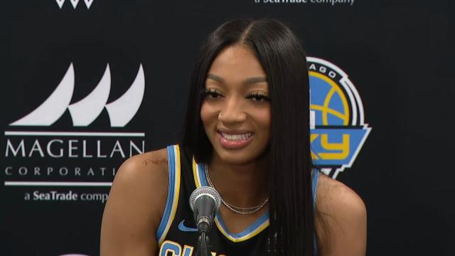 Angel Reese's full press conference at Chicago Sky media day