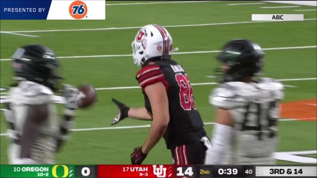 Highlights: No. 17 Utah Utes are Pac-12 Football Champions for the first time in program history after 38-10 triumph vs. No. 10 Oregon