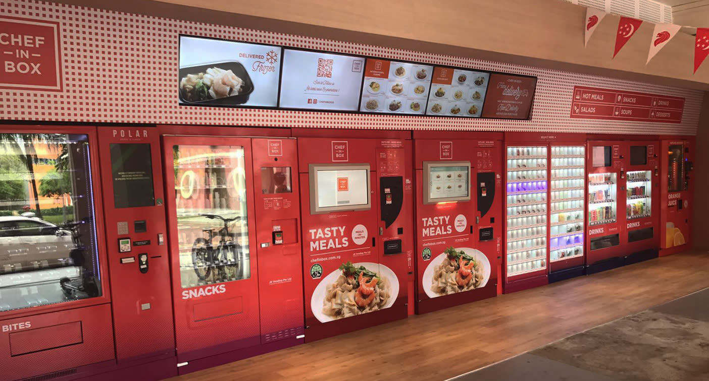 Food vending machines in Singapore: The best and the worst