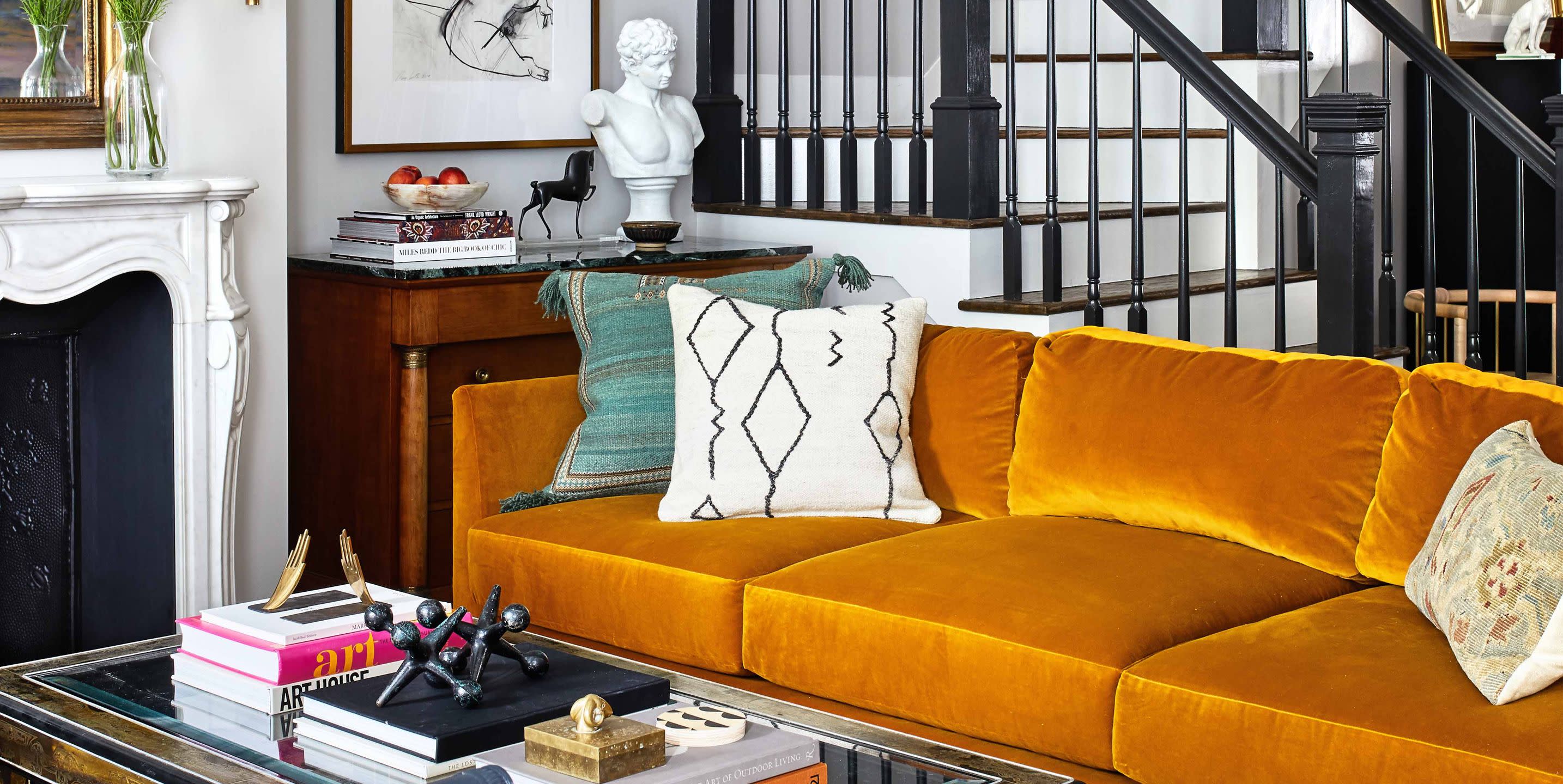 A Historic D C Home Is Enlivened With Vintage Furniture And
