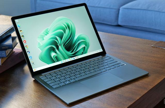 While the Surface Laptop 5 hasn’t gotten a lot of updates on the outside aside from a fresh sage green color option, support for faster 12th-gen Intel CPUs and a new Thunderbolt 4 port give it a big bump in speed and versatility.