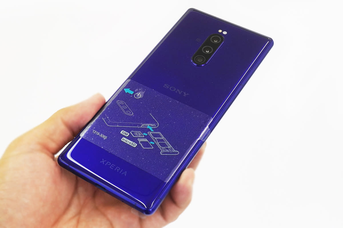 海外版xperia 1を速攻入手して開梱レビュー ストレージ128gbが魅力 Engadget 日本版