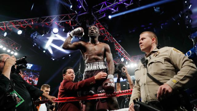 Bud Crawford stole the show on a massive day in boxing