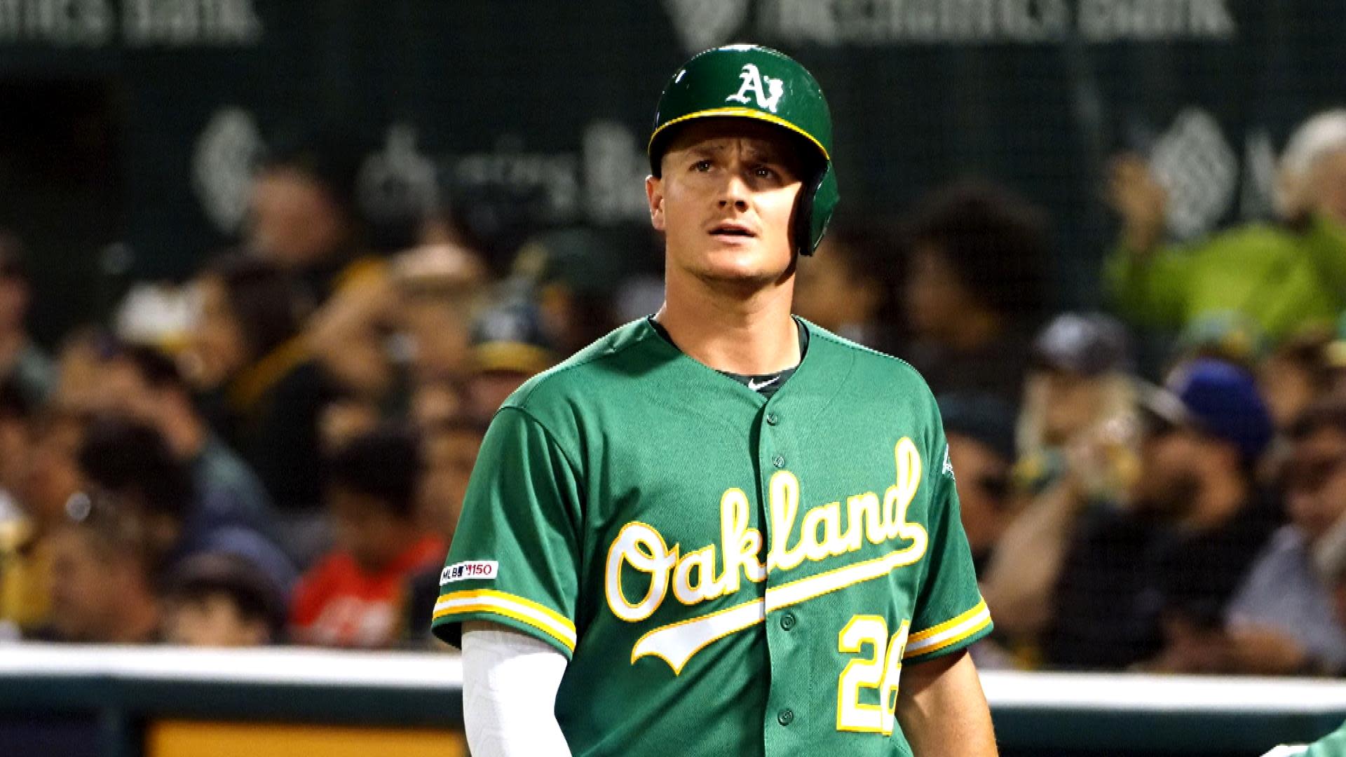 Download Matt Chapman Baseball Game Stats Wallpaper