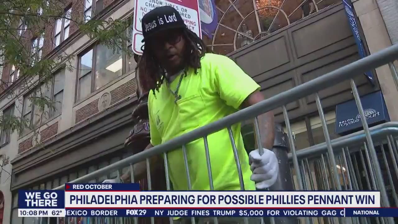 Philadelphia police prep for potential fan celebrations if Phillies win  NLCS and go to World Series