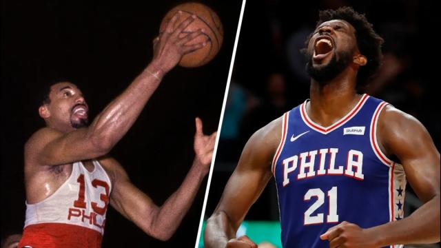 Who would win: Wilt's '66-67 Sixers vs. Embiid's '18-19 squad?