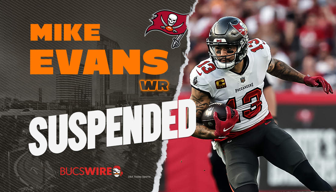 One-game suspension for Bucs WR Mike Evans upheld by NFL