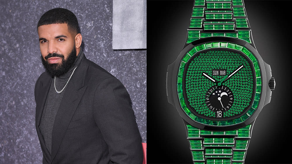 Virgil Abloh Designed a Custom Patek Philippe Nautilus for Drake and It ...