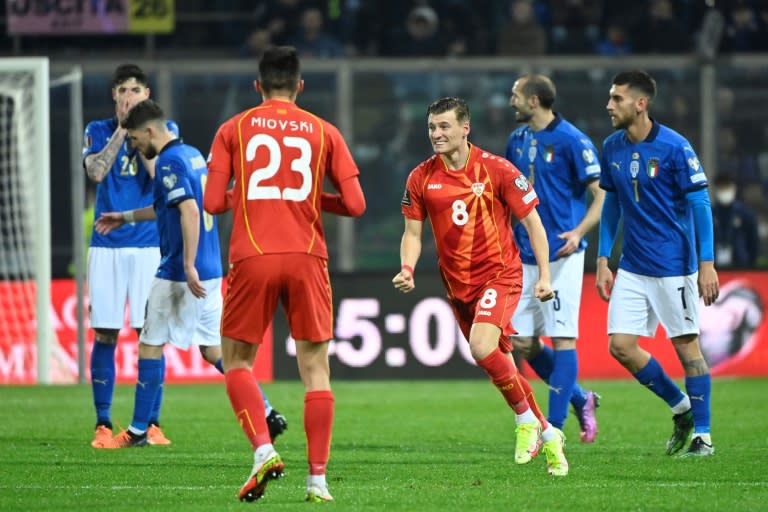 Terrible failure for Italy, North Macedonia will challenge Portugal