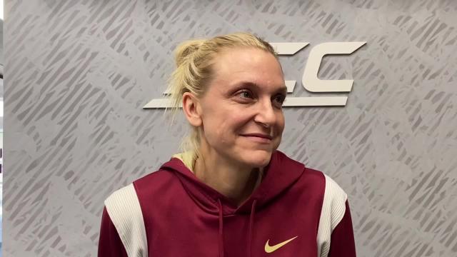 Watch: Florida State women's basketball coach Brook Wyckoff previews Miami game