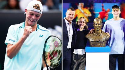 Yahoo Sport Australia - The tennis teen in following in the footsteps of his