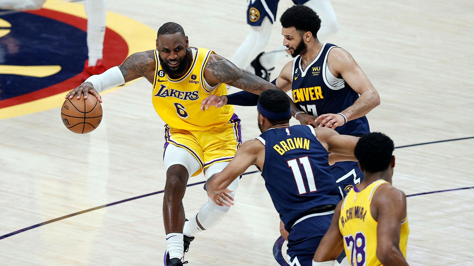 NBA playoffs Nuggets-Lakers Game 3 live updates, scores, lineups, injury report, how to watch, TV channel