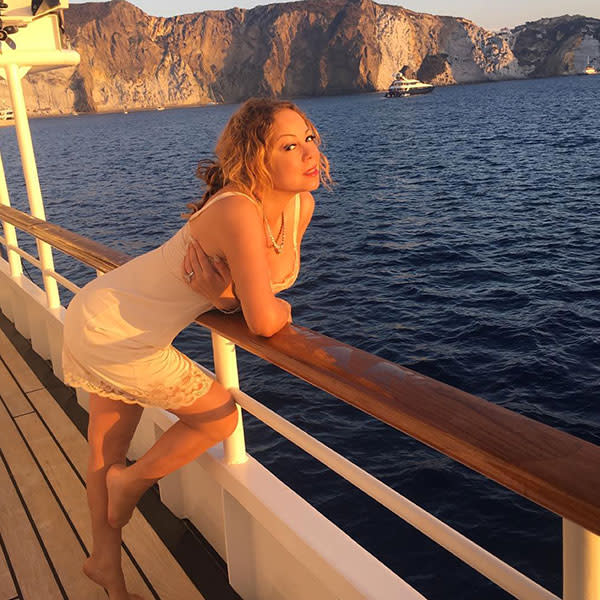Mariah Careys Diamonds And Lingerie Clad Yacht Photoshoot Is Truly Next Level Mariah 