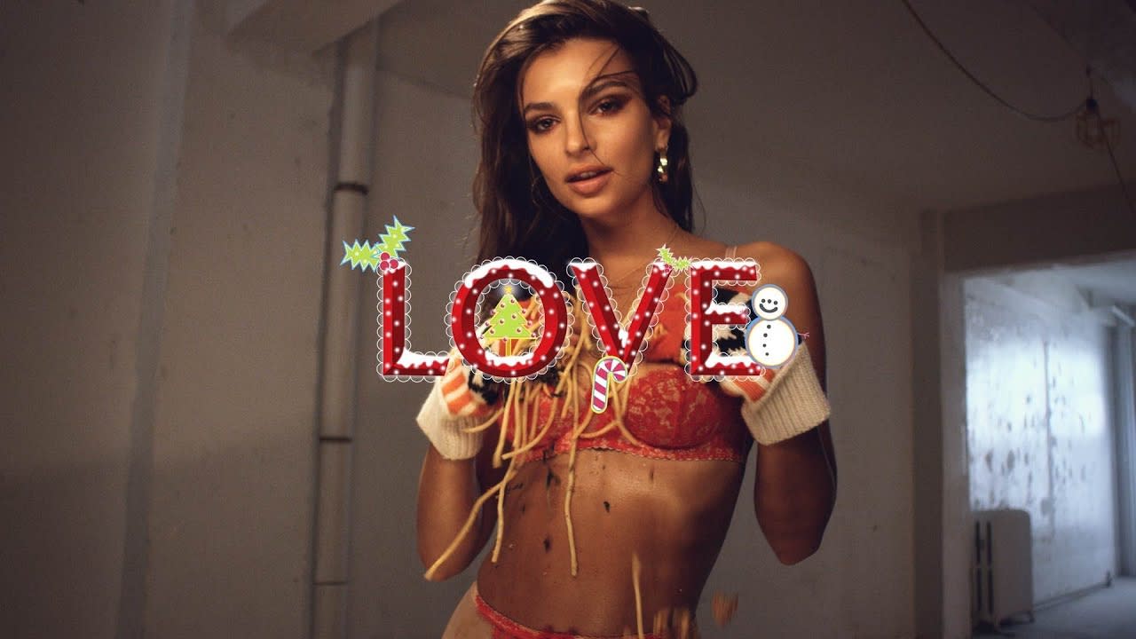 Emily Ratajkowski 2017 Love Advent calendar