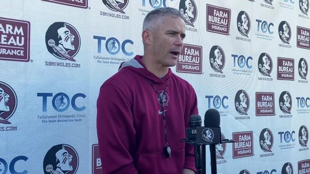 Watch: Florida State football head coach Mike Norvell speaks following Wednesday's practice
