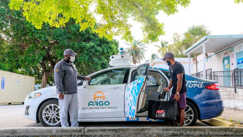 Ford and Argo AI use self-driving cars to deliver fresh produce in Miami-Dade County