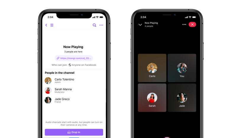 Facebook is testing Discord like audio features for Groups.