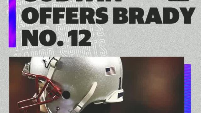 Tom Brady will wear No. 12 with Buccaneers