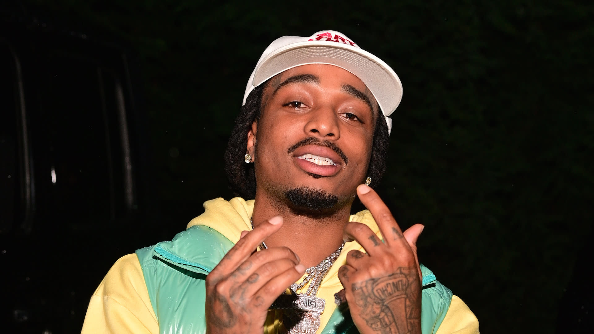 Quavo responds after Chris Brown said he ‘cooked’ it in an open-air basketball game