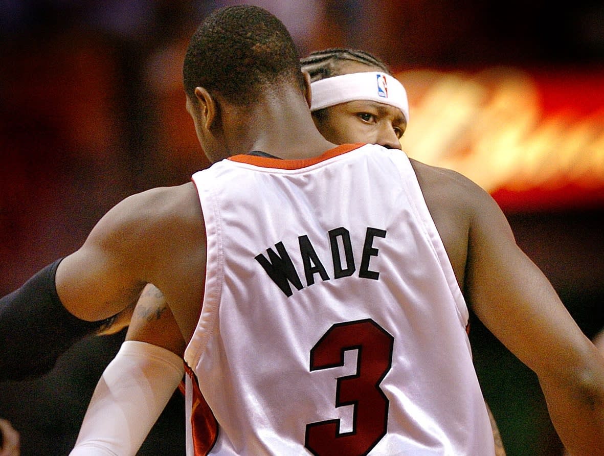 Heat icon Dwyane Wade reflects on choice of Allen Iverson as Hall presenter, a bond that has endured