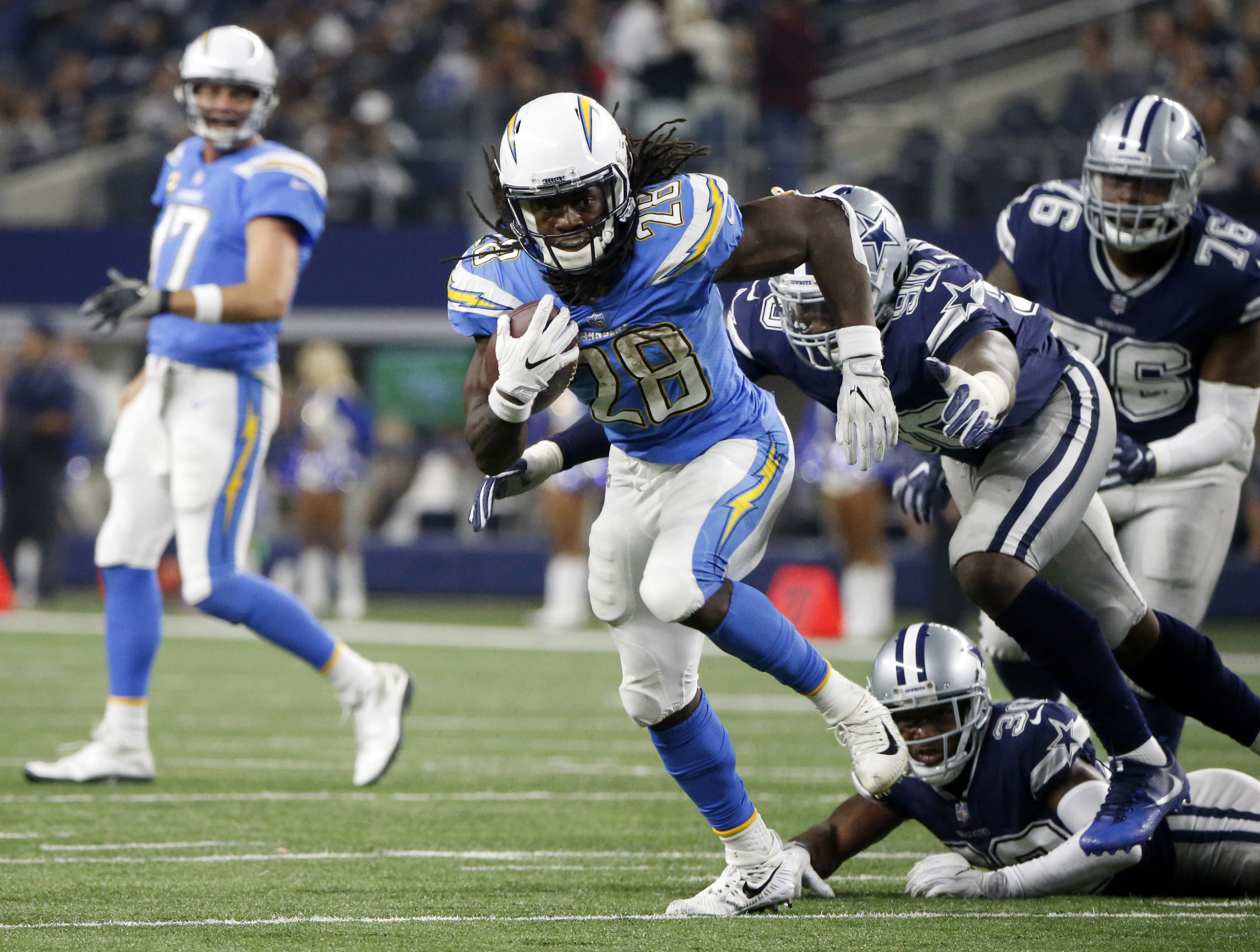 melvin gordon powder blue jersey