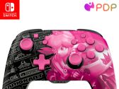 PDP Launches Grand Prix Peach REMATCH GLOW Wireless Controller for Nintendo Switch