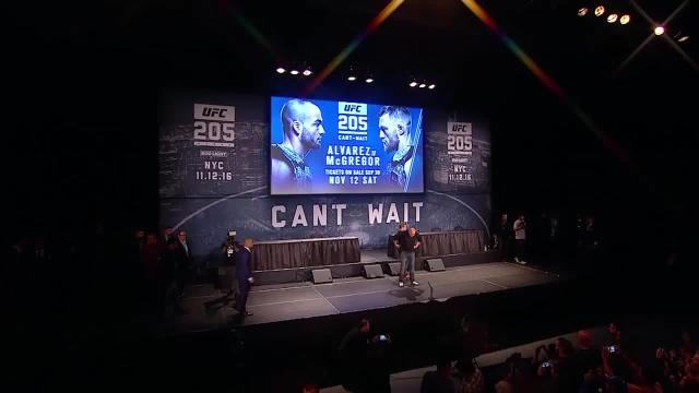 UFC 205: Eddie Alvarez vs Conor McGregor Face-off