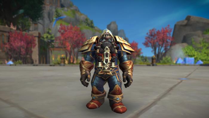 Video game character from World of Warcraft.