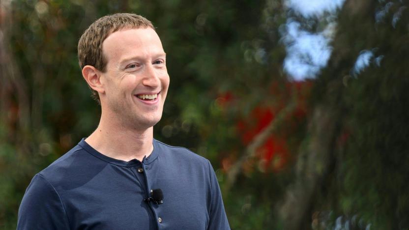 Meta founder and CEO Mark Zuckerberg speaks during Meta Connect event at Meta headquarters in Menlo Park, California on September 27, 2023. (Photo by JOSH EDELSON / AFP) (Photo by JOSH EDELSON/AFP via Getty Images)