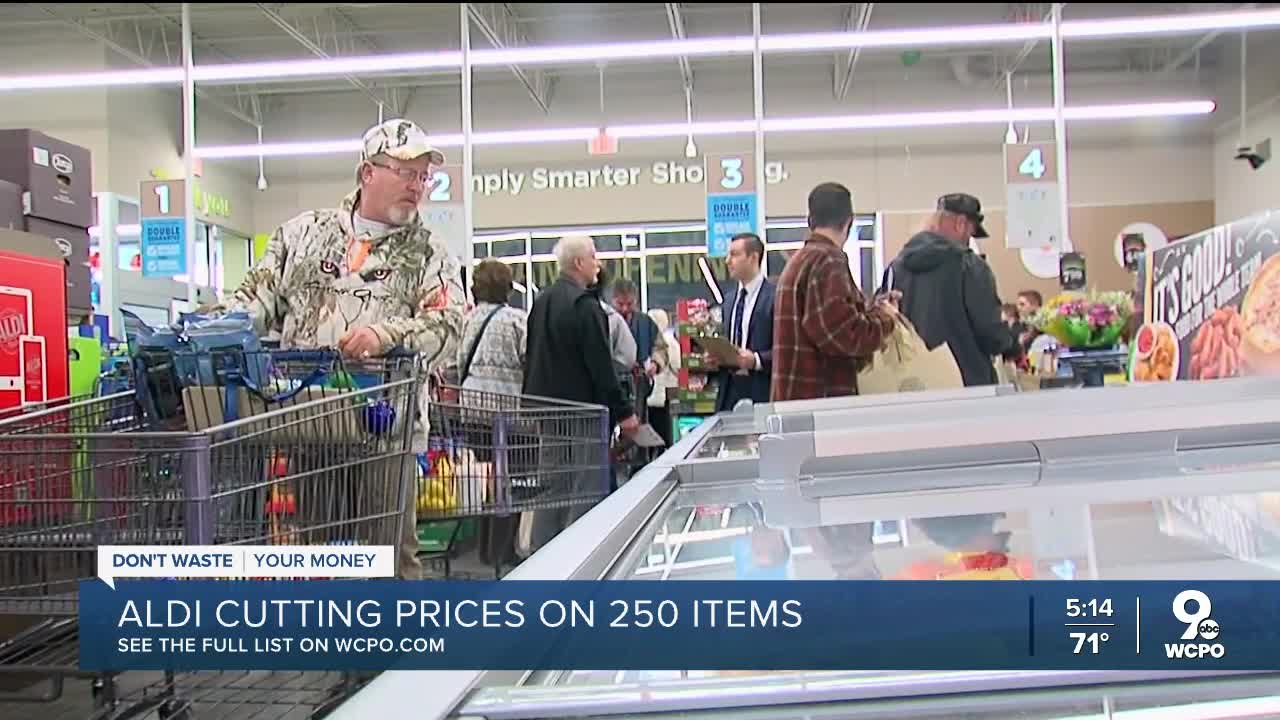 Aldi lowering prices on 250 items, but is there a catch?